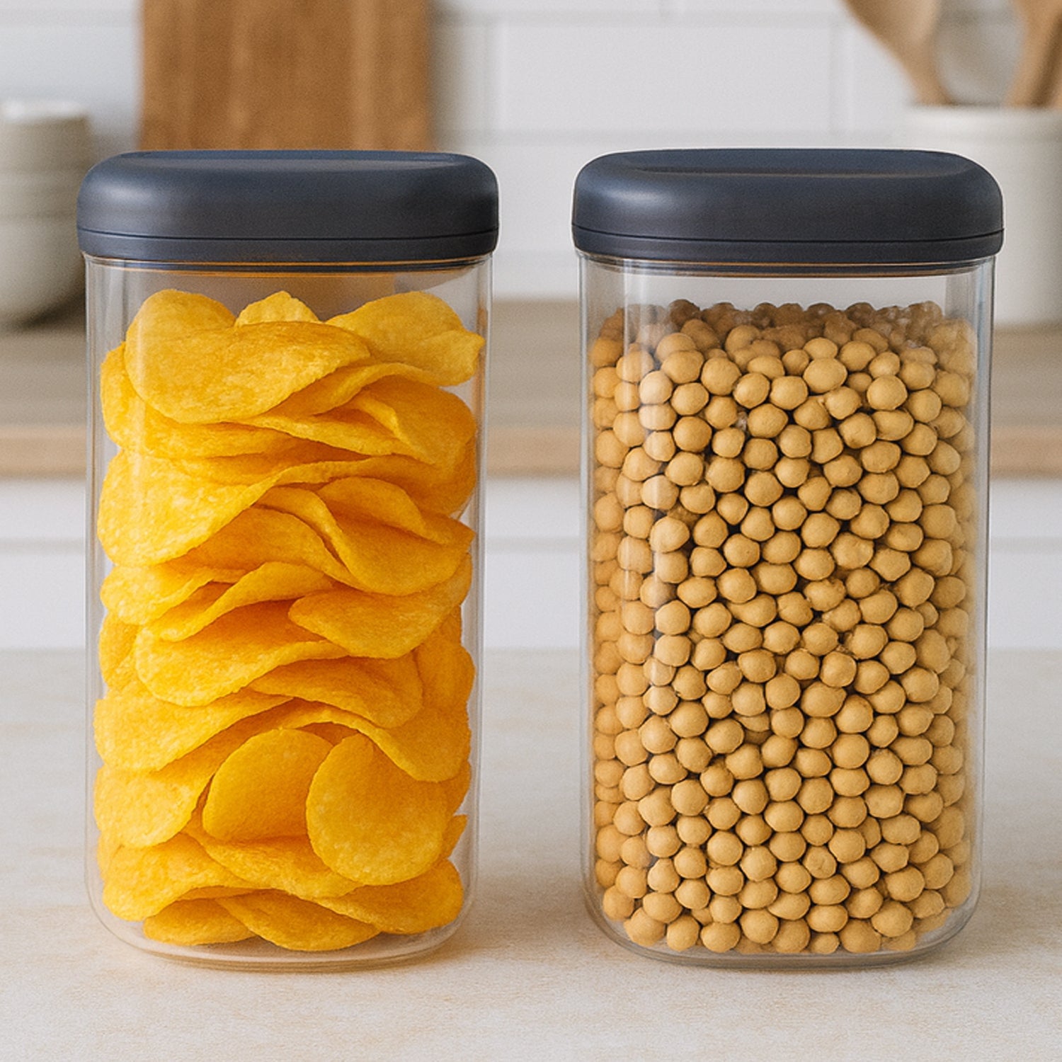 Supermom Airtight Kitchen Storage Containers – (2 Pc Set / 1500 ml) Supermom Airtight Kitchen Storage Containers – (2 Pc Set / 1500 ml)